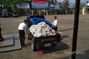 Polda Lampung ungkap garam ilegal
