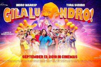 Film 'Gila Lu Ndro' bercerita alien, ini penjelasan Indro