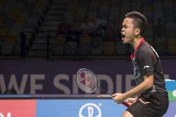 Tiga tunggal putra menangi laga Korea Terbuka
