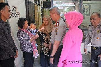 Kapolda Jateng kunjungi rumah istri Eko Prasetio