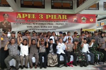 21.800 personel diterjunkan amankan Pemilu 2019 di Jateng