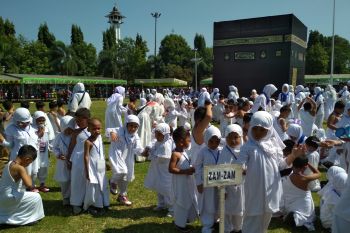 9.091 siswa Kudus ikuti pelatihan manasik haji