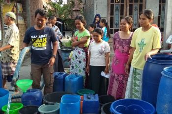Sahabat Lestari kembali bagikan air bersih kepada warga Demak