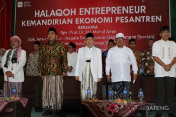 Ma'ruf Amin: Pesantren  hendaknya jadi penggerak ekonomi