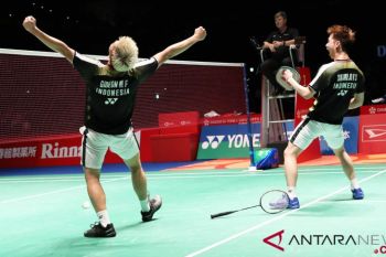 Kevin/Marcus lolos ke putaran kedua China Terbuka