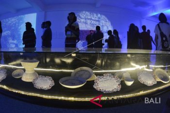 Mahasiswa Unud pamerkan puluhan artefak bawah laut (video)