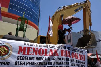 Pedagang Slamet Riyadi tolak relokasi ke PKL Center