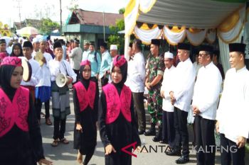 Warga Lamandau antusias ikuti pawai Ta'aruf Tahun Baru Islam