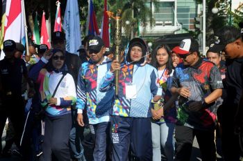 Setelah Medan, pawai obor APG hari ini di Pangkalpinang