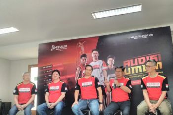 Audisi bulu tangkis buka kategori U-15