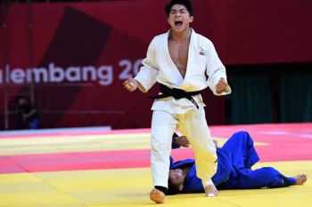 Jepang raih emas judo kelas beregu campuran
