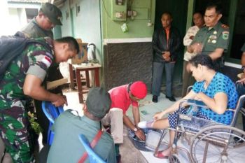 Koramil Merauke gelar pengukuran kaki palsu
