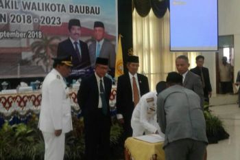 Pj Wali Kota Baubau sampaikan terima kasih