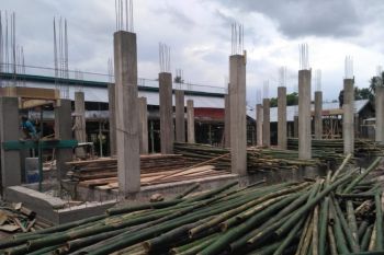 Nagari Sungai Aur Pasaman Barat bangun pasar bertingkat dari dana alokasi nagari