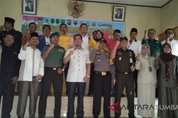 Ciptakan situasi kondusif Polres Pasaman deklarasi Pemilu damai