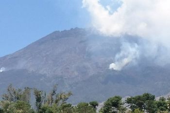 Titik api kembali muncul di hutan Gunung Sumbing