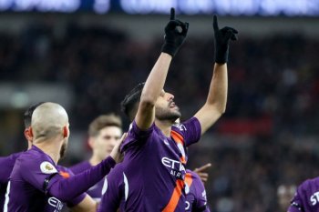 Mahrez  rayakan gol untuk kenang almarhum Ketua Klub Leicester City