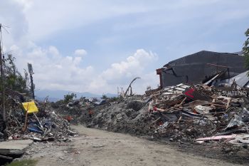 Infrastruktur di Petobo-Palu rusak total