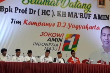 Ma'ruf: Pilpres 2019 pertaruhan menjaga ideologi negara