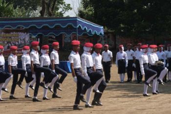 Disporapar Kota Magelang Gelar Lomba Paskibra SMP