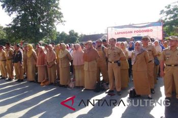 Aktivitas perkantoran Sigi belum normal