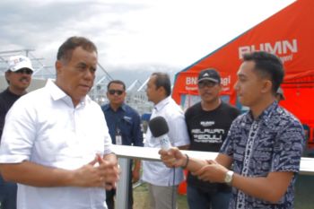 BNI-Mandiri percepat pembangunan hunian sementara di Sigi