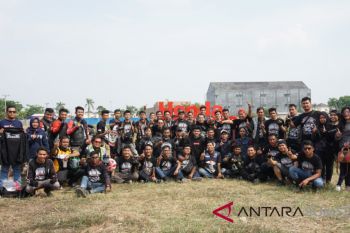 Ribuan bikers Honda se-Sumatera "kopi darat" di Palembang