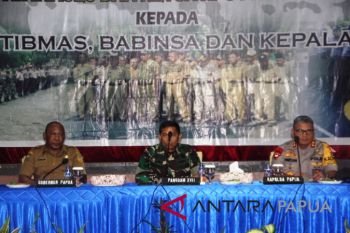 Pangdam Cenderawasih dorong kegiatan siskamling di berbagai kampung