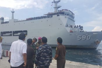 KRI Makassar dukung pelayaran jelajah kapal kepahlawanan