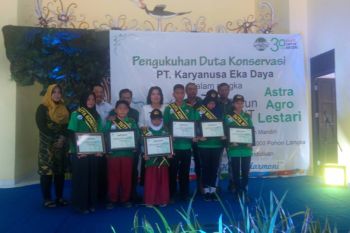 Grup Astra Agro di Kaltim Kukuhkan Duta Konservasi