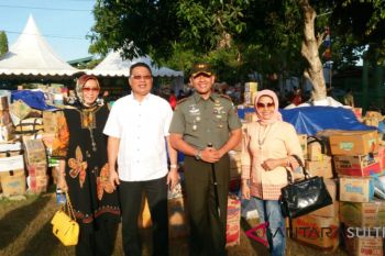Kodim Kendari himpun 35 ton bantuan gempa