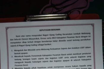 Ini penjelasan KUA Lembah Melintang terkait Isu perkawinan sejenis di Pasaman Barat