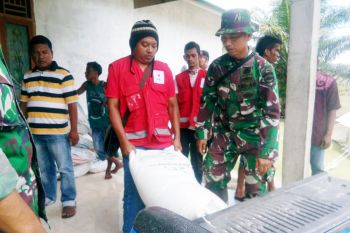 Air disejumlah titik banjir di Pasaman Barat masih tergenang