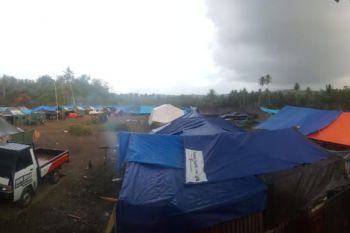 Pemerintah belum bangun huntara korban gempa-tsunami Sindue