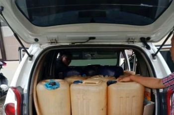 Polisi tetapkan tersangka penyeludupan BBM dengan tangki mobil modifikasi