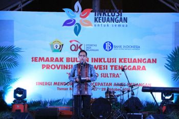 OJK dorong peningkatan literasi keuangan warga Sultra