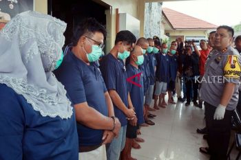 Polres Kotim tangkap 11 tersangka pengedar narkoba dalam dua hari