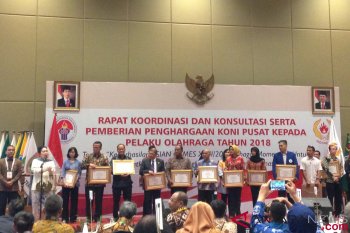 KONI beri penghargaan atlet dan pengurus olahraga berprestasi di Asian Games 2018