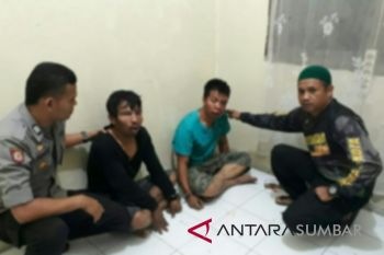 Diwarnai aksi kejar-kejaran, Polres Solok Selatan tangkap dua pencuri kabel telepon