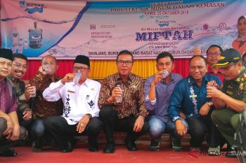 Solok Selatan miliki industri Air Minum Kemasan, Wabup: ini yang pertama