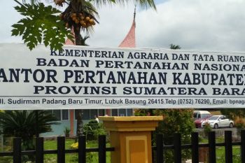 BPN Agam terbitkan 455 sertifikat program PTSL selama 2018