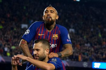 Tanpa Messi, Barcelona kalahkan Inter 2-0