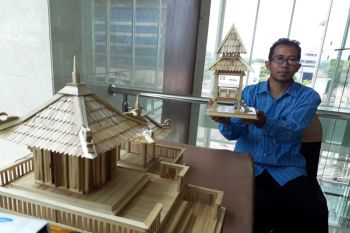 Kerajinan limbah bambu Surakarta rambah pasar luar daerah