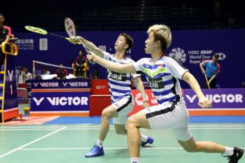 Marcus/Kevin melaju ke babak perempat final Prancis Terbuka