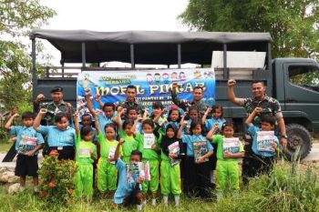 Mobil pintar TNI menyambangi SD Arso Keerom