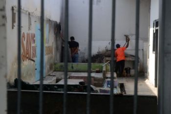 Baru 30 persen napi yang kabur saat gempa kembali ke Lapas