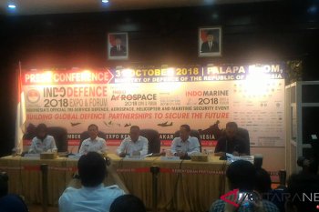 Pameran Industri Pertahanan 2018 digelar di JIExpo Kemayoran Jakarta