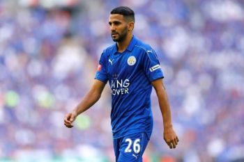 Mahrez lakukan gestur selebrasi gol kenang mendiang bos Leicester