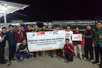 ACT Jateng terjunkan tujuh ahli penyelamatan ke Sulteng