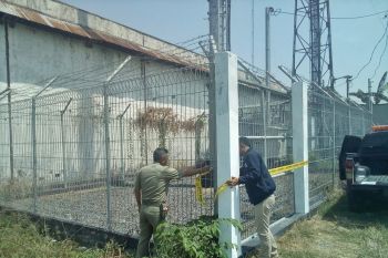 Satpol PP Boyolali segel tiga menara BTS ilegal
